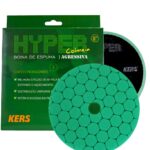 BOINA DE ESPUMA HYPER 6" VERDE AGRESSIVA