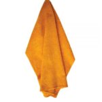 TOALHA EM MICROFIBRA SEM COSTURA 40X40 USO GERAL  LARANJA