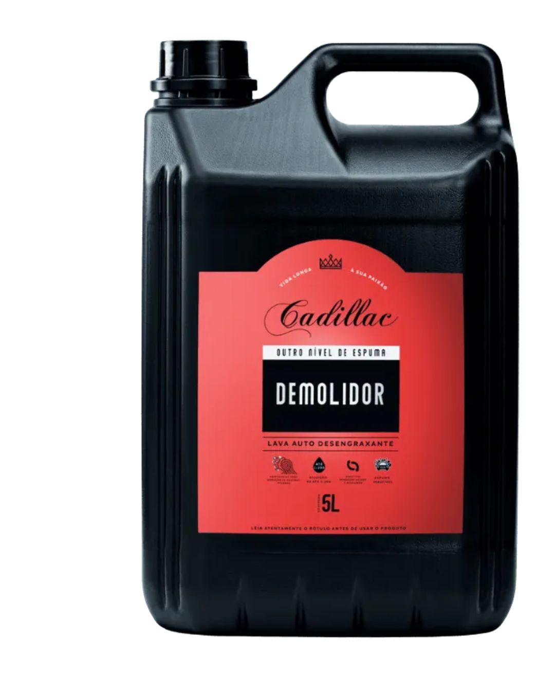 15518265525-demolidor-cadillac-5l-desengordurante-automotivo-jpg.jpg DEMOLIDOR CADILLAC 5 L - Imagem 1