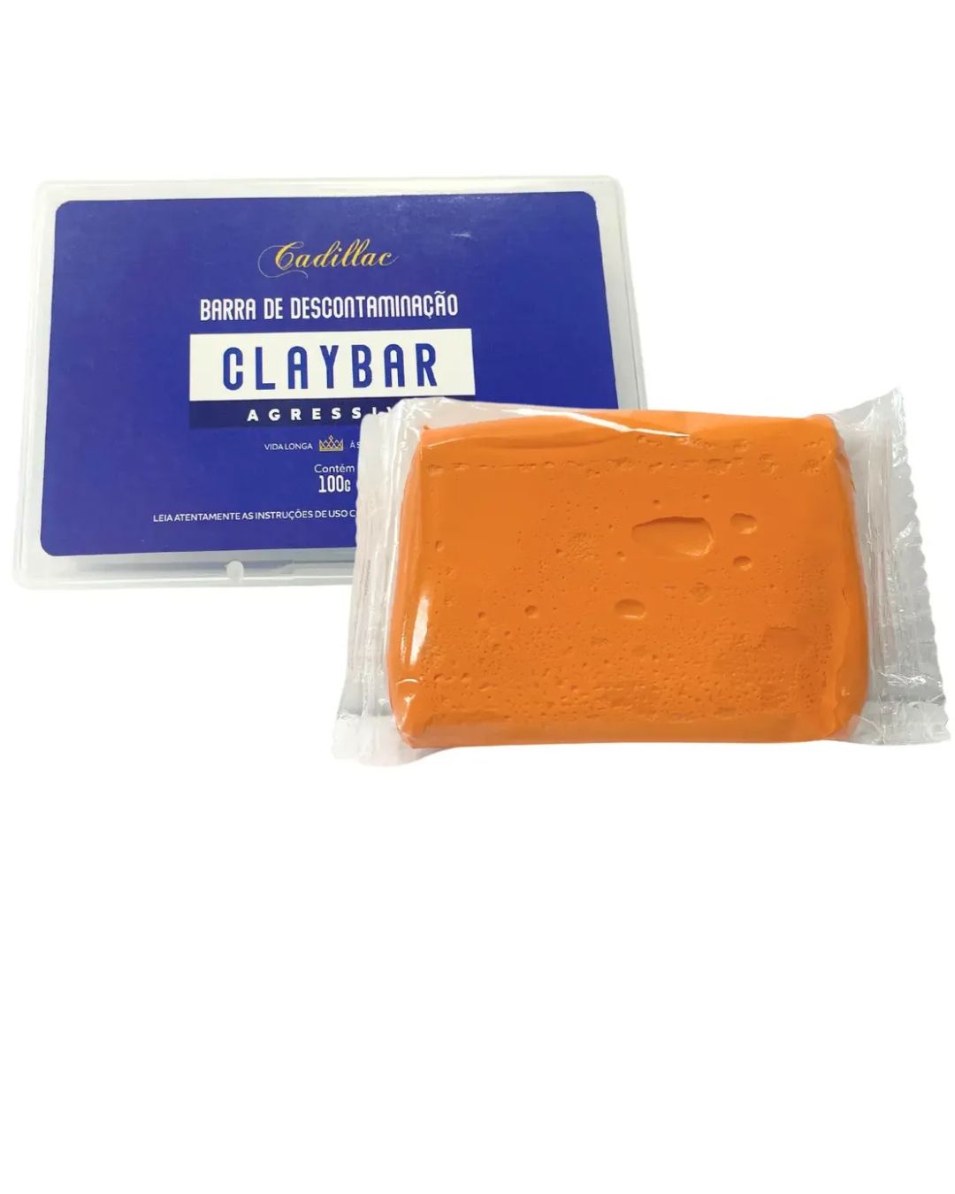 15524806418-clay-bar-cadillac-100g-agressiva-descontaminacao-automotiva-jpg.jpg CLAYBAR BARRA DE DESCONTAMINACAO AGRESSIVA 100 G CADILLAC - Imagem 1