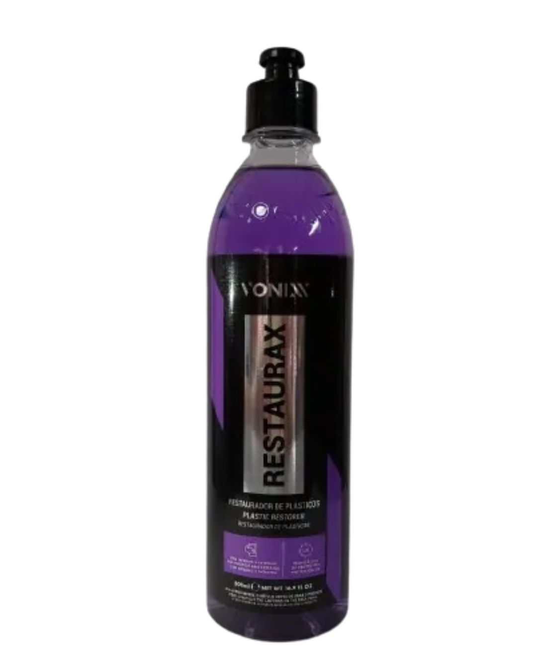 15526200488-vonixx-restaurax-500ml-restaurador-plasticos-jpg.jpg RESTAURAX 500ML - Imagem 1
