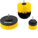 ESCOVAS ROTATIVAS P/PARAF/FURAD C/3PC VD